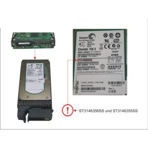 Fujitsu FibreCat SX Festplatte DHH:PFRUHF02-01 146GB