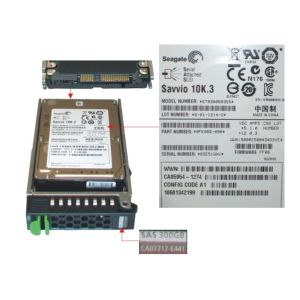HDD Fujitsu ETERNUS CA07212-E441 CA05954-1274 10601404517 300GB