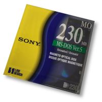 Sony MO RW-Disk MS-DOS Ver.5 230 MB NEU