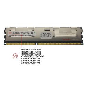 Fujitsu Arbeitsspeicher 8GB PC3-10600R ECC S26361-F3604-L515 M393B1K70CH0-CH9