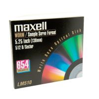 Maxell MO WORM-media LM510 654 MB NEW