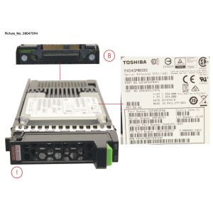 Fujitsu ETERNUS SSD CA07339-E764 CA46233-1823 10601905177 800GB