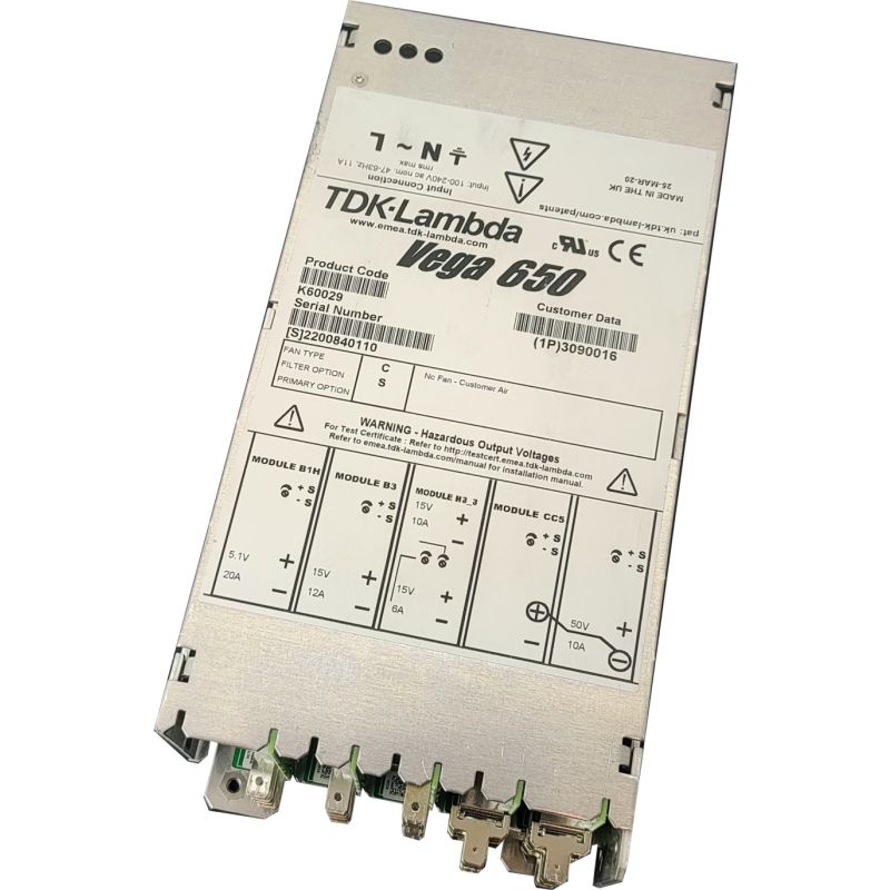 Siemens 3090016 TDK-LAMBDA VEGA 650 K60029 PSU - Redlop GmbH SHOP