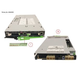 Fujitsu CONTROLLER MODULE DX200 S4 CM (T2) CA07662-D122 FUJ:CA07554-D122
