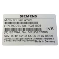 Siemens 10281095 Micro XCU mit arcnet