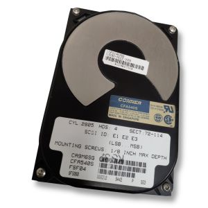 HDD Conner Filepro Advantage CFA540S 541 MB